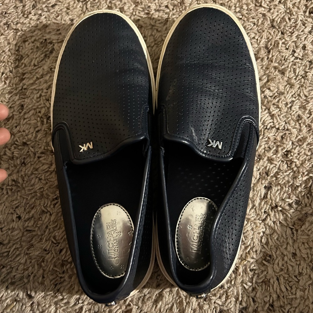 Michael Kors Dark Blue Loafers